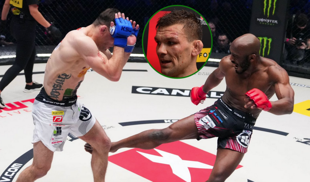 „Okopał mi tak łydkę, że ledwo stoję” – Łukasz Charzewski po zwycięstwie z Nahaye na gali XTB KSW 115