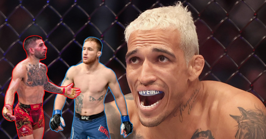 Topuria czy Gaethje? Charles Oliveira wskazuje faworyta