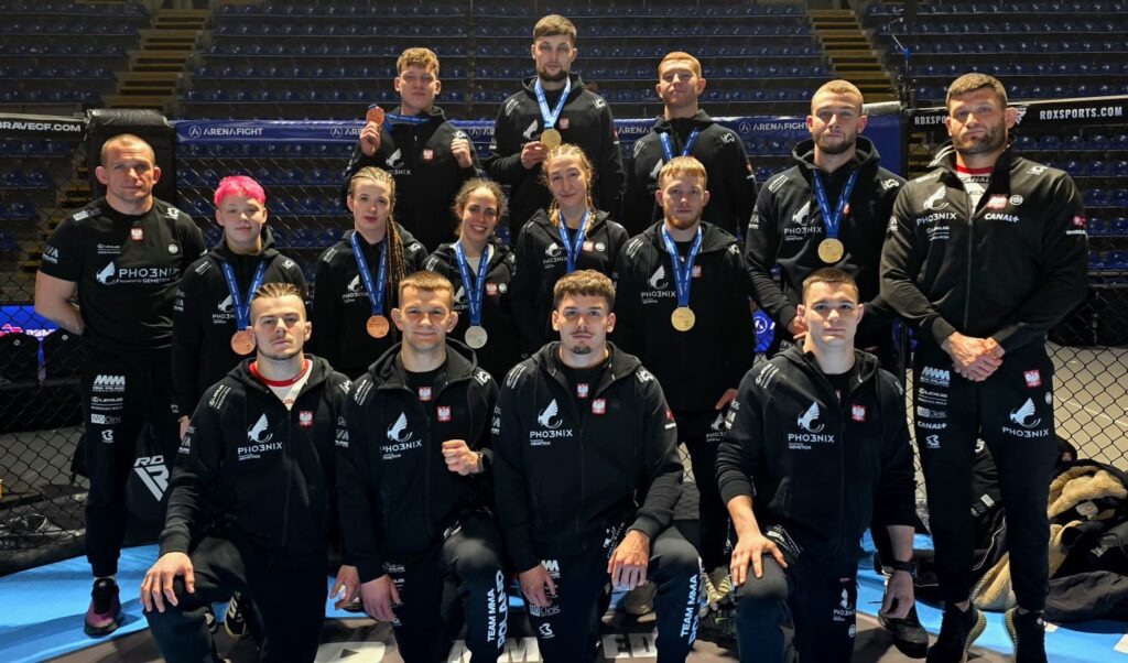 Trzy medale dla Polaków w finałach seniorów na Mistrzostwach Europy MMA 2026