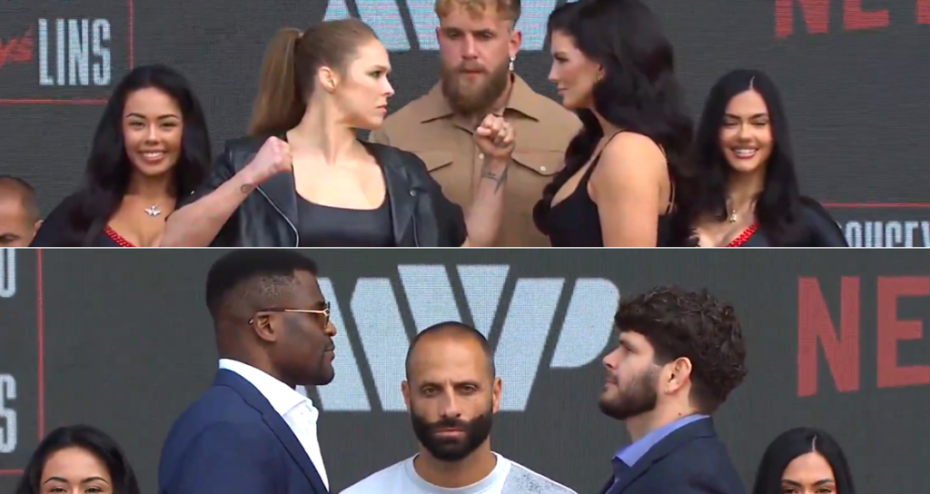 Pierwszy face-off Rousey vs. Carano i Ngannou vs. Lins w nowych barwach MVP [WIDEO]