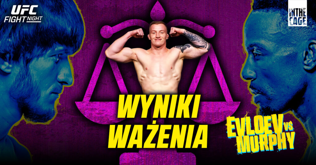 UFC London – pełne wyniki ważenia z udziałem Iwo Baraniewskiego. Jedna walka spada z karty. UFC London – pełne wyniki ważenia z udziałem Iwo Baraniewskiego. Jedna walka spada z karty.