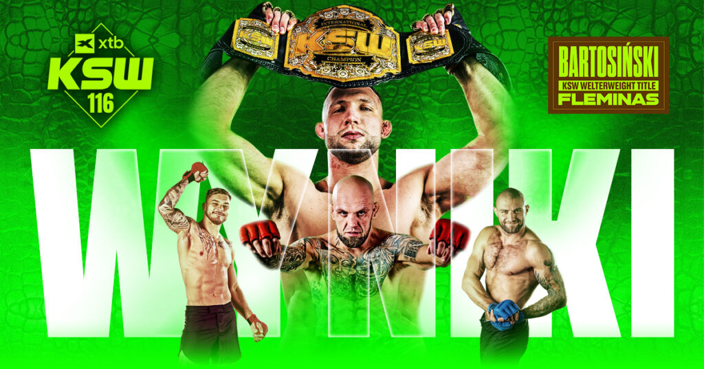 XTB KSW 116 – wyniki. „Bartos” nadal mistrzem!