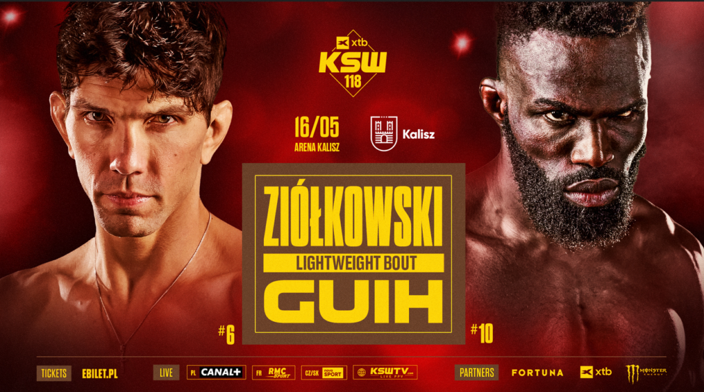 Marian Ziółkowski wróci do klatki na gali XTB KSW 118 w Kaliszu