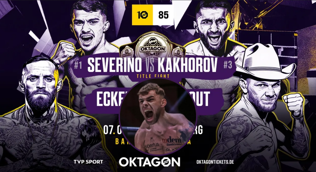 OKTAGON 85 – karta walk. Gdzie i jak oglądać galę z udziałem Hamerskiego?