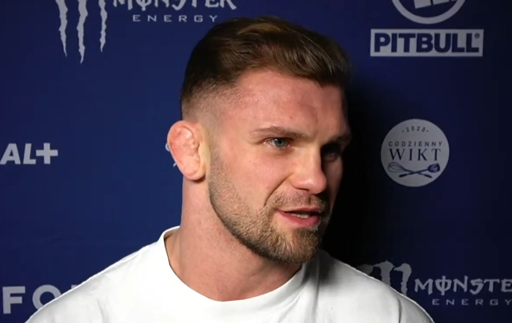 Bartosz Szewczyk przed XTB KSW 116: „Trenowałem z Błachowiczem i Dolidze, jestem gotowy”