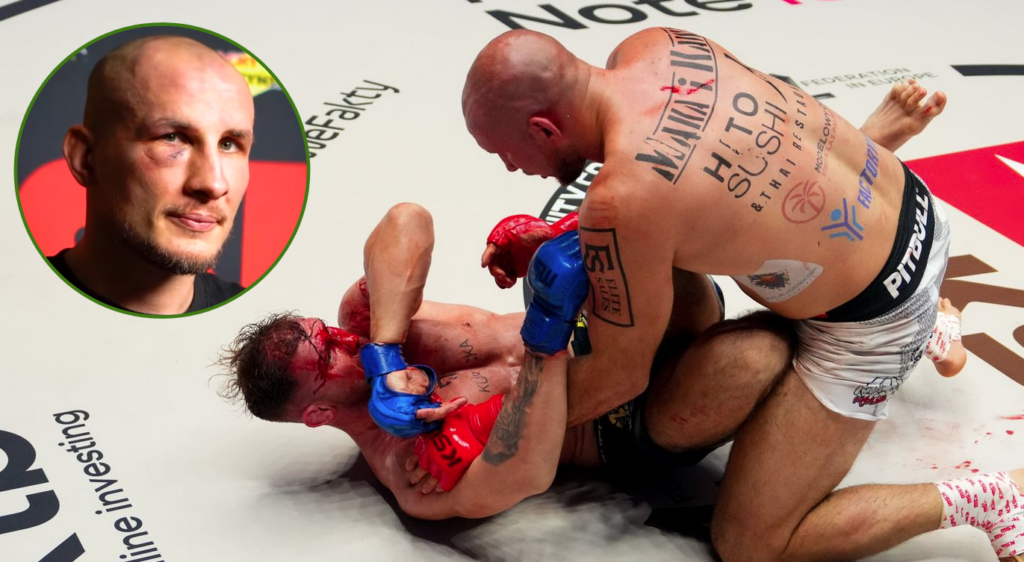 Bartosz Leśko po krwawej bitwie na KSW 116: „Plan był prosty – wyj*** i uje***”