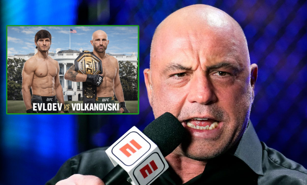 „Dodajcie to na Biały Dom” – Joe Rogan naciska na walkę o pas po UFC London