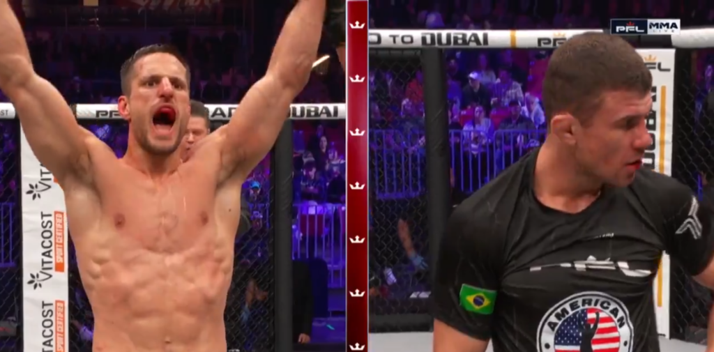 Jakub Kaszuba pokonał Natana Schulte na gali PFL Pittsburgh!