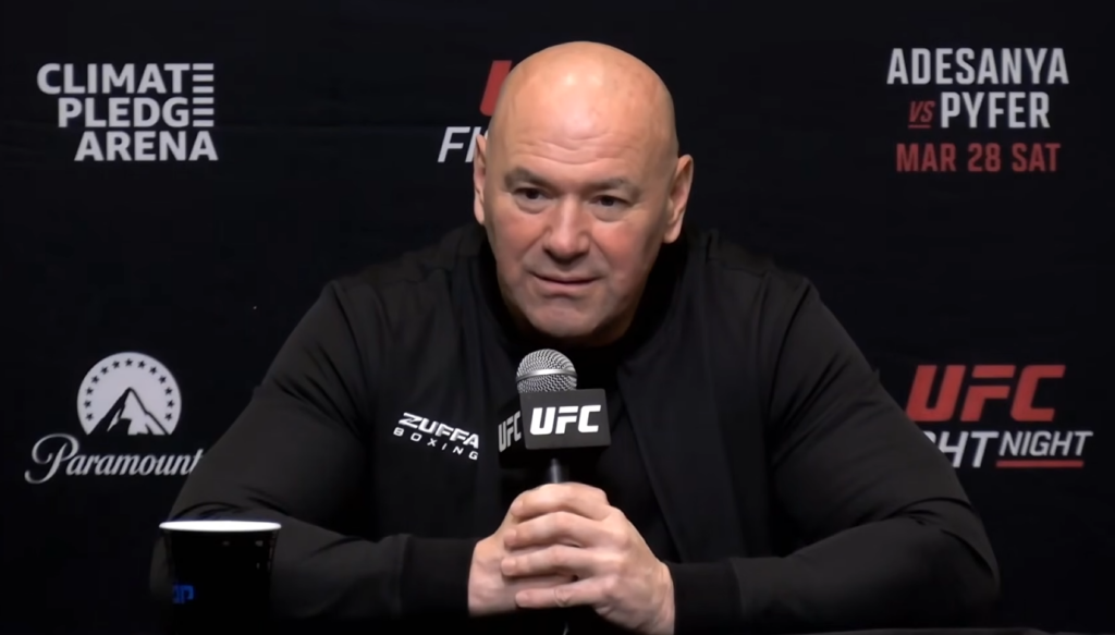 Chaos w klatce po walce Tybura vs. Fortune. Dana White reaguje na pomyłkę Bruce’a Buffera