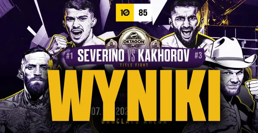 OKTAGON 85 – kto wygrał? Wyniki gali z udziałem Hamerskiego