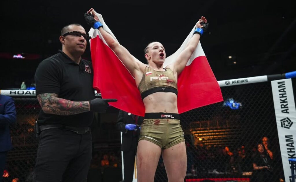 Paulina Wiśniewska zdemolowała Kanę Watanabe na PFL Chicago [WIDEO]
