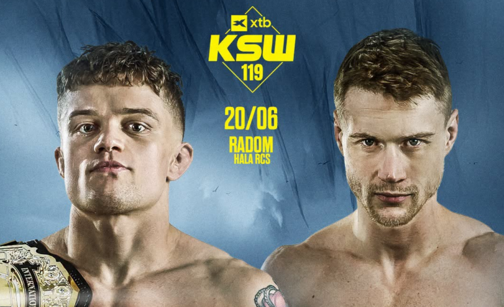 Pierwsza obrona pasa – Patryk Kaczmarczyk zmierzy się z Leo Brichtą na XTB KSW 119