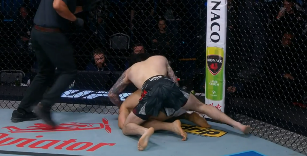 UFC Vegas 115: Tommy McMillen rozbił Manolo Zecchiniego po szalonej wymianie! [WIDEO]