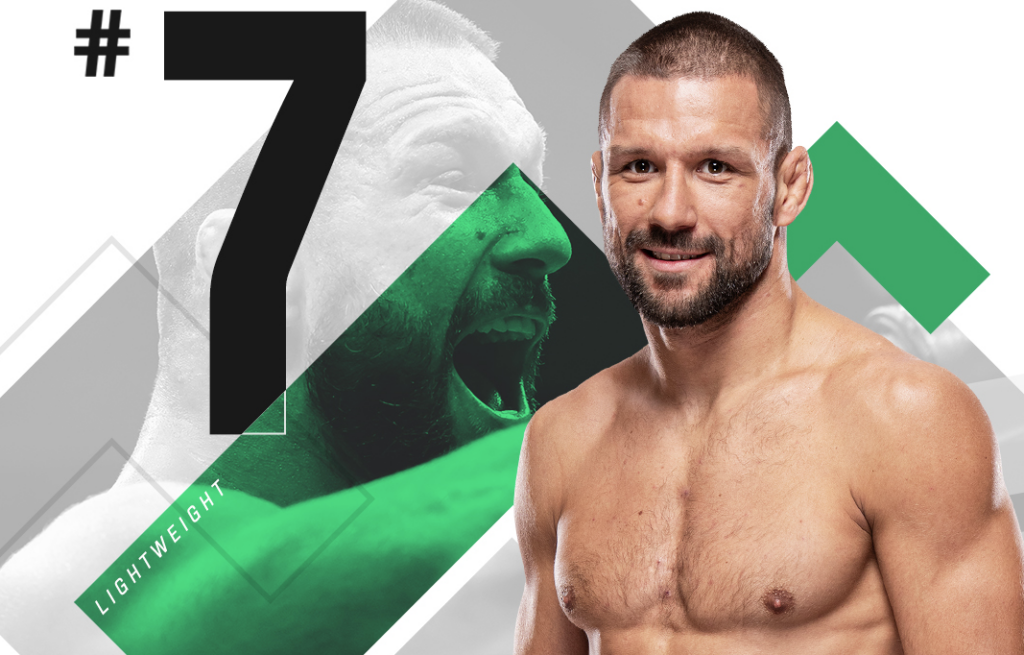 Mateusz Gamrot pnie się w górę! Spore przetasowania w rankingach po UFC 327