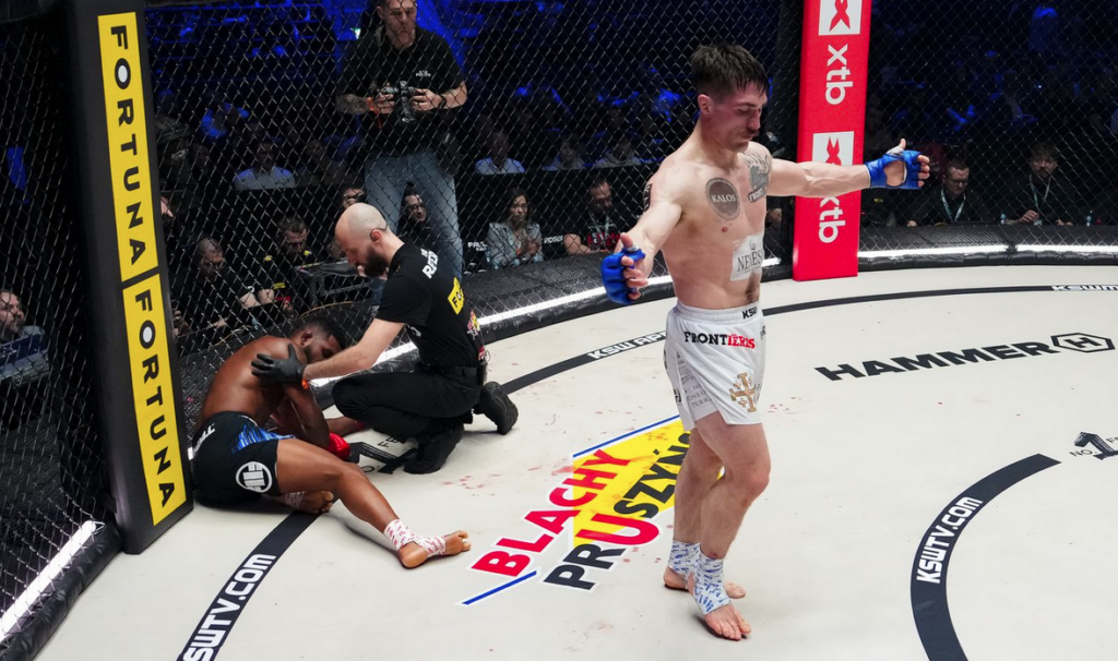 XTB KSW 117: Hugo Deux rozbił Welissona Paivę [WIDEO]