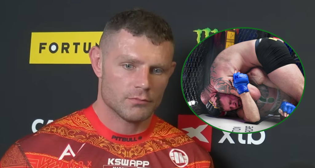 Marcin Wójcik po porażce z Philem De Friesem: „Jak złapie, to nie puszcza”