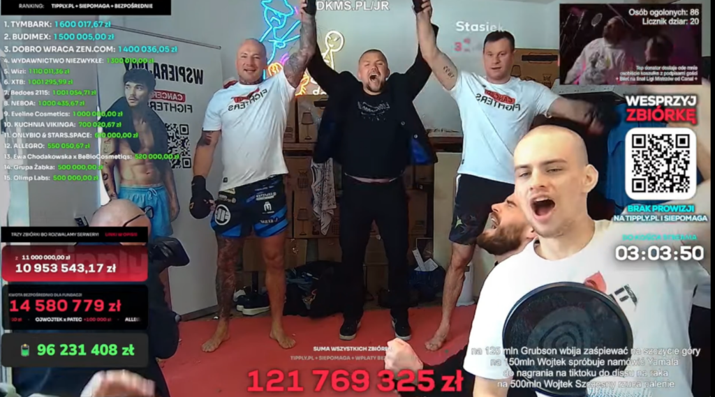 Rewanż Szpilki z Wrzoskiem stał się faktem! Sprawdź, kto wygrał na live Łatwogang [WIDEO]