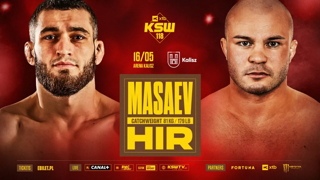 Starcie niepokonanych zawodników nową walką gali XTB KSW 118 w Kaliszu