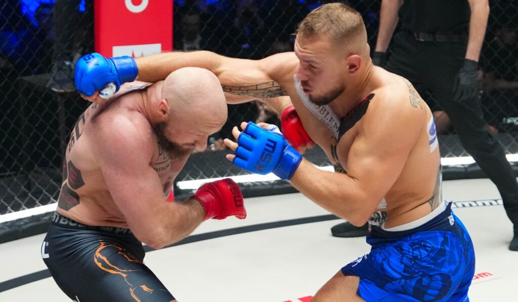 XTB KSW 118: Aleksander Winiarski pewnie wypunktował Dawida Kasperskiego