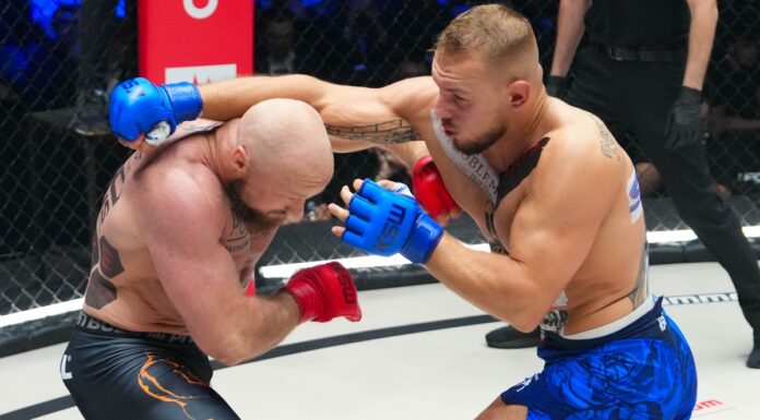 XTB KSW 118: Aleksander Winiarski pewnie wypunktował Dawida Kasperskiego