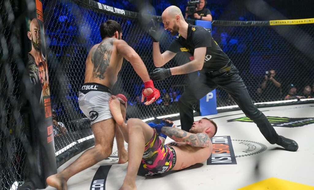 XTB KSW 118: Valeriu Mircea rozbił Romana Szymańskiego w 2. rundzie [WIDEO]