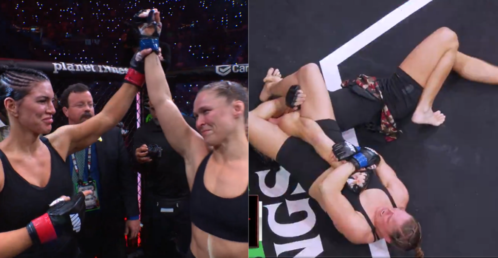 Rousey jak za dawnych czasów! Błyskawiczne poddanie na Carano [WIDEO]