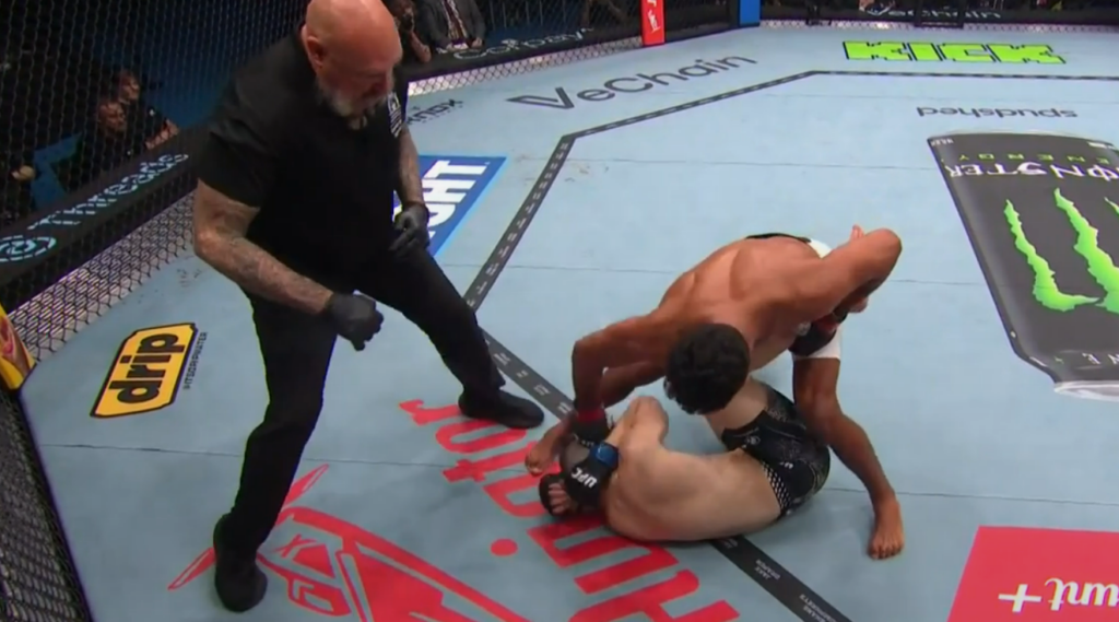 UFC Perth: Marwan Rahiki znokautował Olivera Schmida [WIDEO]