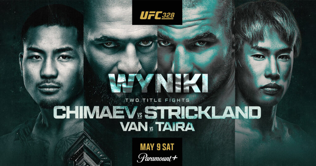 UFC 328 – wyniki gali z udziałem Mateusza Rębeckiego. Chimaev traci pas!