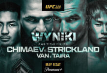 UFC 328 – wyniki gali z udziałem Mateusza Rębeckiego. Chimaev traci pas!
