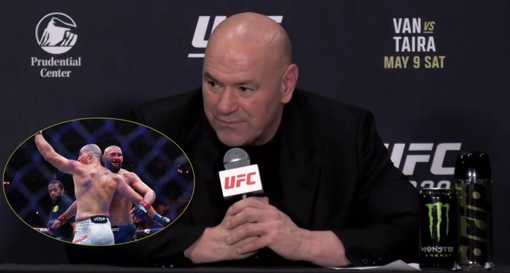 Dana White zdradza, co usłyszał od Chimaeva po walce ze Stricklandem
