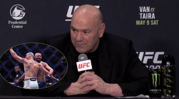 Dana White zdradza, co usłyszał od Chimaeva po walce ze Stricklandem