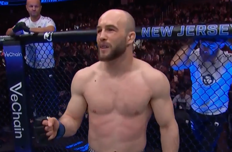 Mateusz Rębecki reaguje po porażce na UFC 328: „Jestem w szoku”