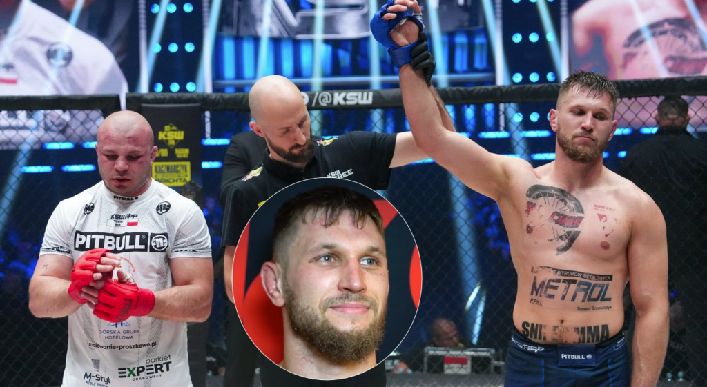 Mateusz Wieczorek po wygranej na XTB KSW 118: „Trzeba byłoby być głupim, żeby bić się z Hirem w stójce”