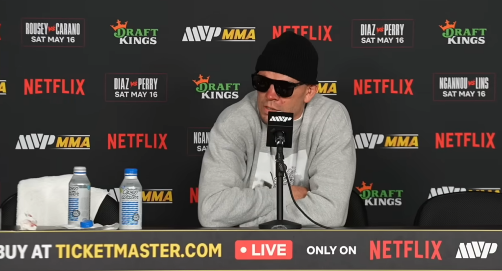 Nate Diaz po porażce z Perrym: „To dopiero początek” Nate Diaz po porażce z Perrym: „To dopiero początek”