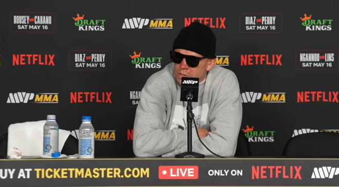 Nate Diaz po porażce z Perrym: „To dopiero początek”