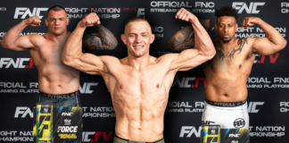FNC 31 – wyniki ważenia. Kraska w limicie, Hardy za ciężki o 12 kg!