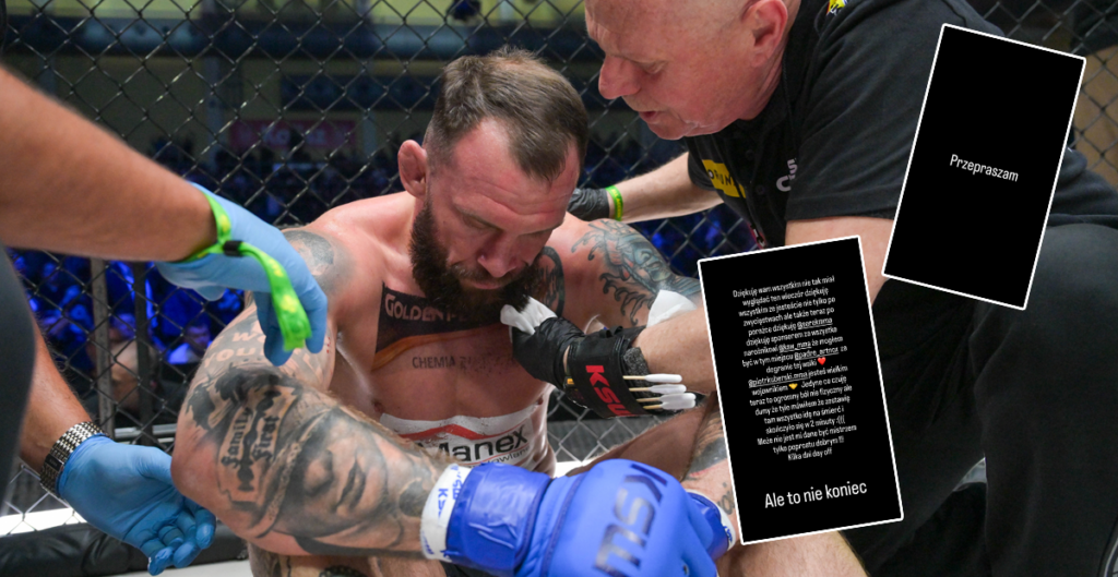 Michał Michalski zabrał głos po przegranej na KSW 118: „To nie koniec!”