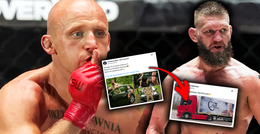 Pawlak prowokuje Kuberskiego:”Tak się wozi prawdziwy mistrz KSW”