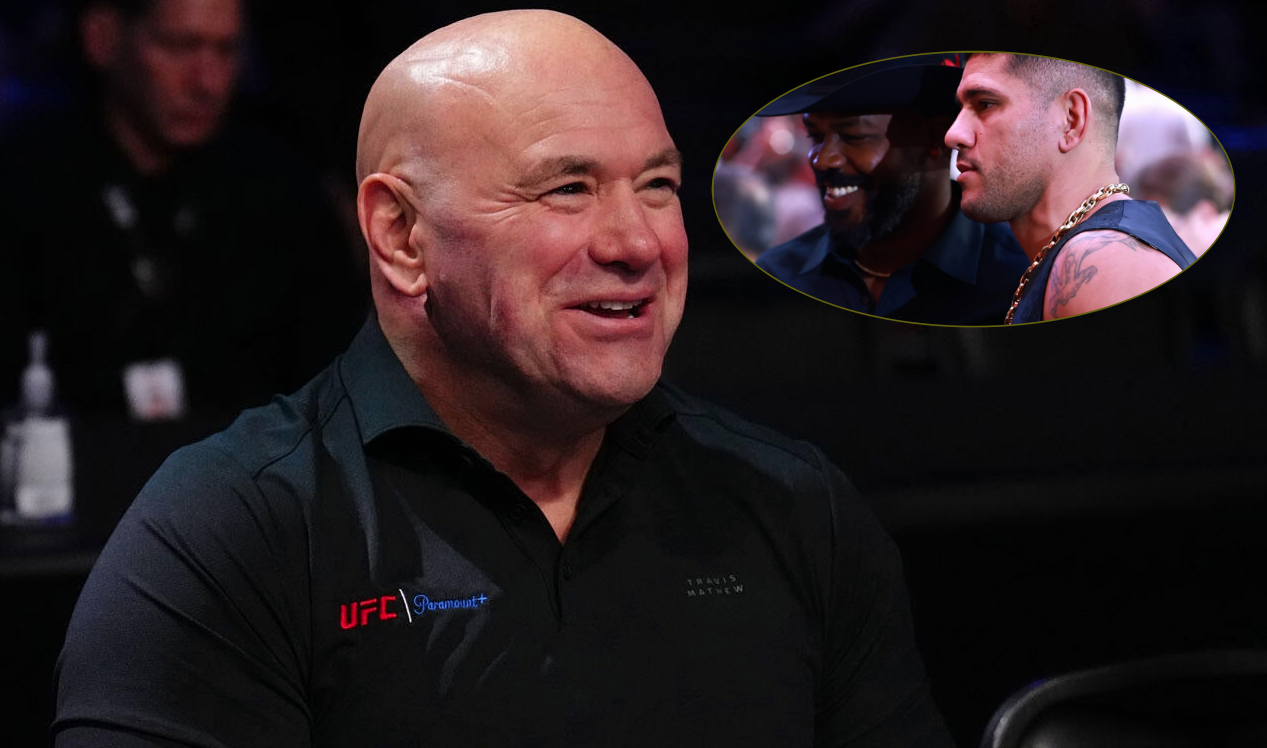 Dana White, Jon Jones, Alex Pereira