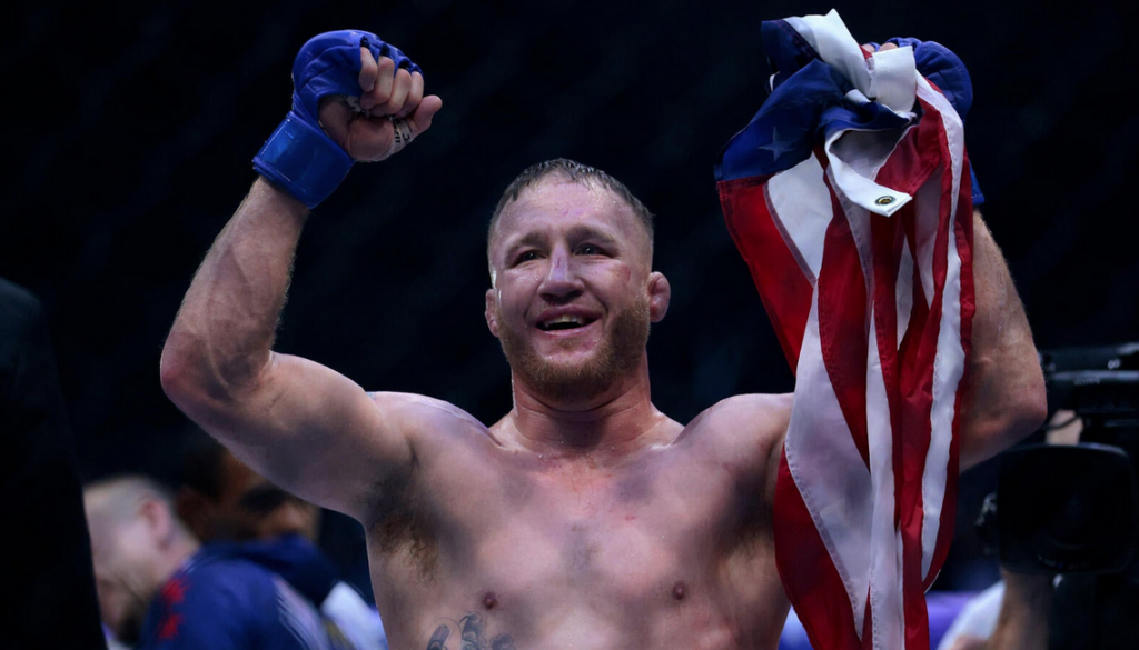 Justin Gaethje odpowiada Topurii: „Jest w szpitalu, a ja nie”