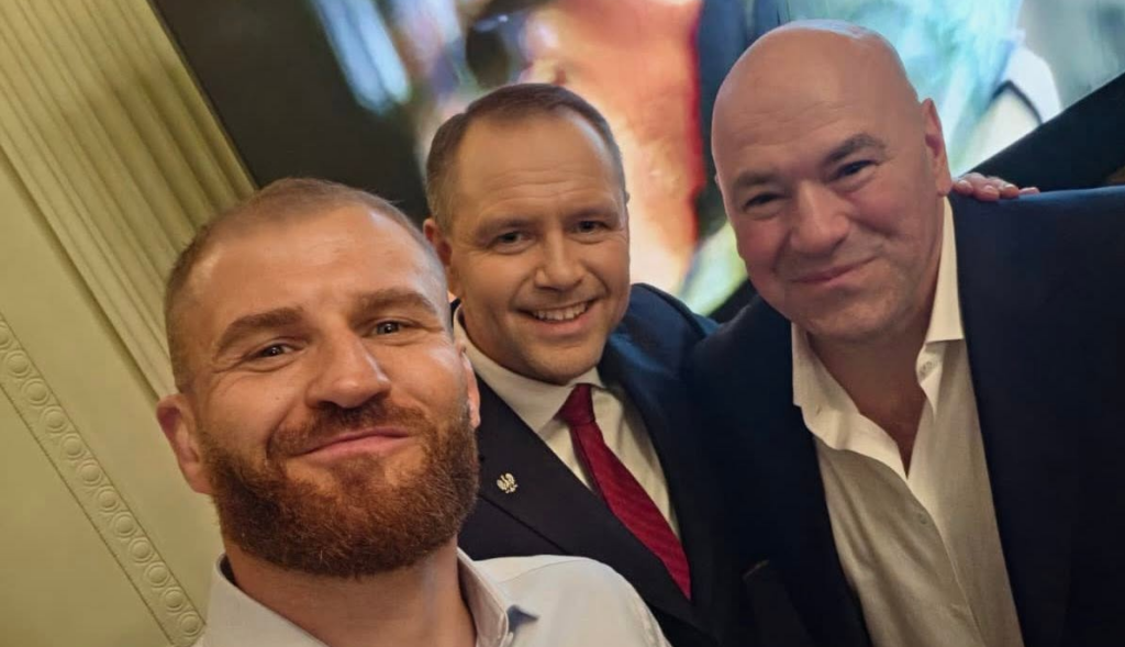 Jan Błachowicz o wizycie w Białym Domu: „Dana White był podjarany rozmową z prezydentem Polski”