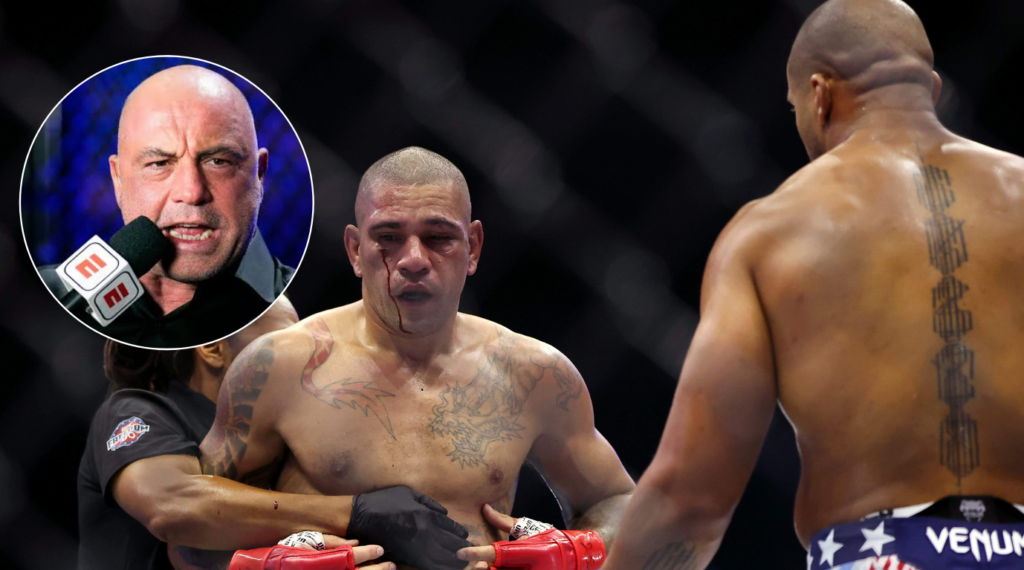 „To nie było celowe” – Joe Rogan zabrał głos w sprawie nielegalnych ciosów Gane w starciu z Pereirą