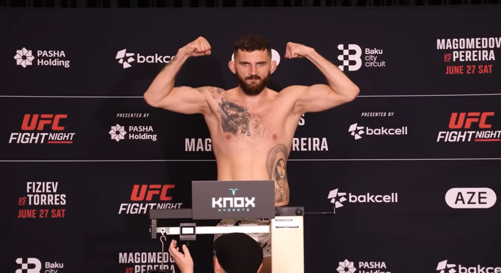 UFC Baku – wyniki ważenia. Oleksiejczuk i rywal w limicie!