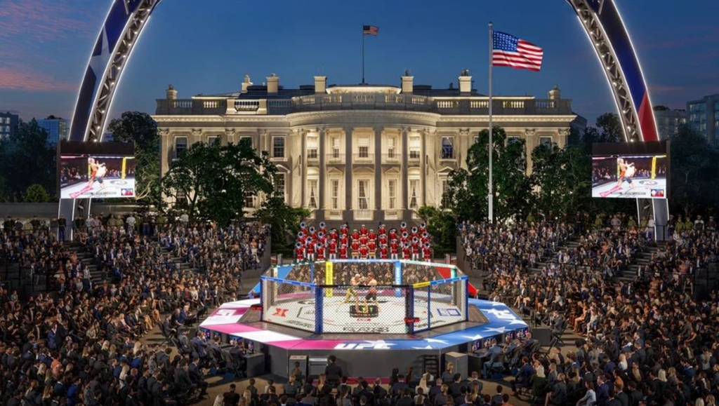 UFC Freedom 250 z rekordem oglądalności. Jak wypada na tle gali MVP na Netflixie?