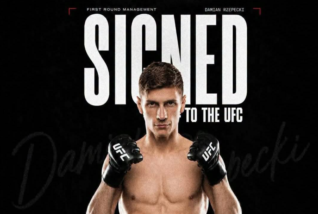 Damian Rzepecki podpisał kontrakt z UFC! Niepokonany Polak trafił do największej organizacji świata