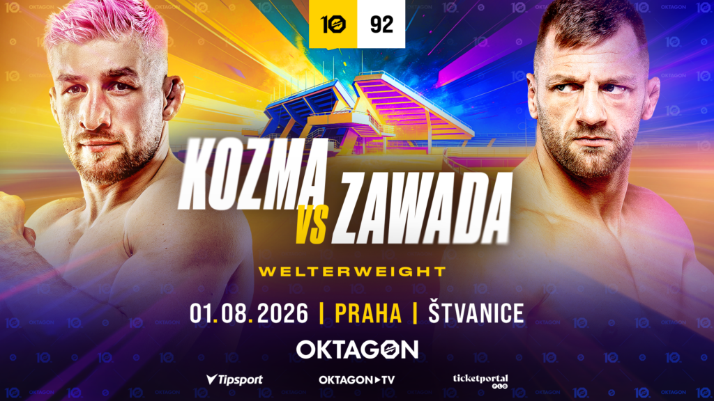 Zawada vs. Kozma na gali Oktagon 92 w Pradze Zawada vs. Kozma na gali Oktagon 92 w Pradze
