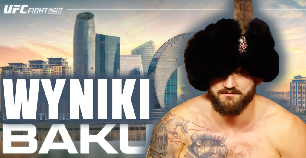 UFC Baku – wyniki gali z udziałem Michała Oleksiejczuka. „Husarz” poddany w 1. rundzie