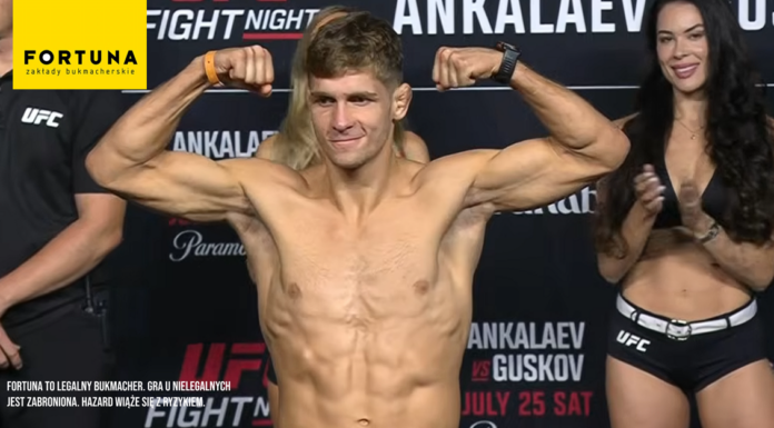 Damian Rzepecki underdogiem przed UFC Abu Dhabi