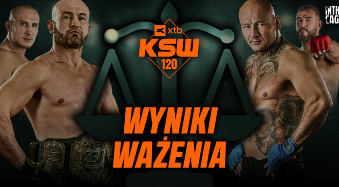 XTB KSW 120 – wyniki ważenia