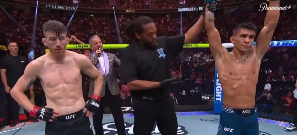 UFC 329: Mario Bautista zrewanżował się Cory’emu Sandhagenowi